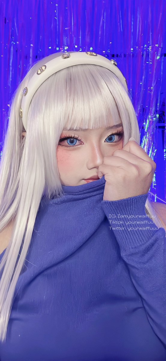 lovewhite009's tweet photo. Wow my fav cosplay in silver painting https://t.co/Sp7RvSvgPg