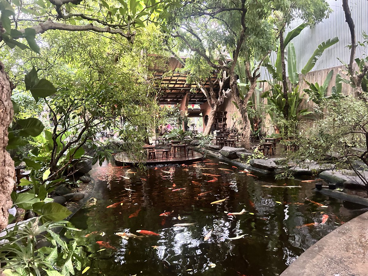 PdotChan's tweet photo. Coffee ☕️ views in #DaNang 🇻🇳 #Vietnam. The coffee shop experience is no joke here! #travel https://t.co/AH1U6JOAPL