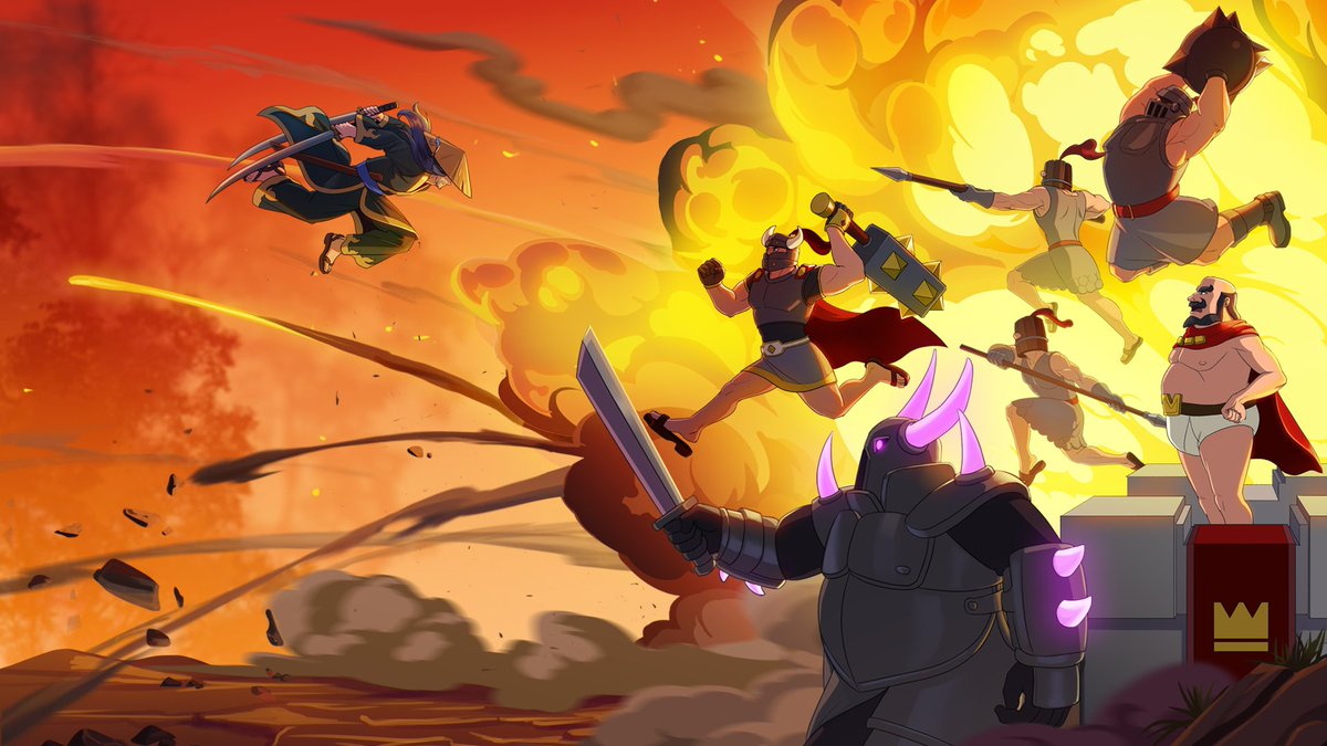 ClashRoyale's tweet photo. Brand new day⚔️ https://t.co/rjoSj50RAd