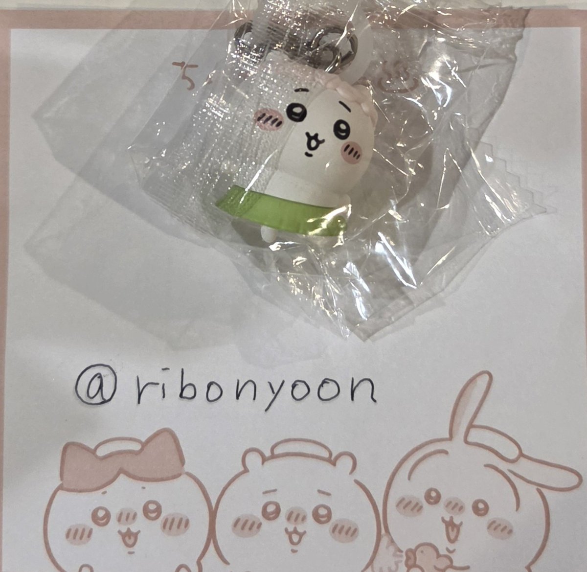 ribonyoon's tweet photo. 【交換】ちいかわ　映画　入場者特典　
チャーム

譲:ちいかわ

求:ハチワレ

郵送でのお取り引き希望です。
ご検討よろしくお願いいたします

#ちいかわ
#ちいかわ交換 https://t.co/ZI0lvhN16D