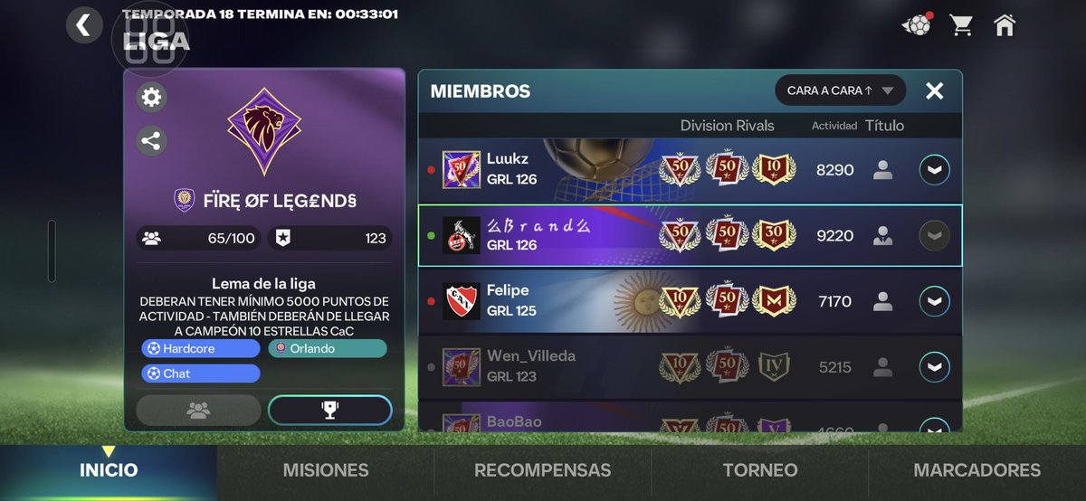 Brandlm7's tweet photo. Muchachos seguimos reclutando gente para nuestra liga, por si gustan unirse

Requisitos 
- Ser activo para torneos 
-Ser activo en rank 

@tutiofifa @jmJuan1515 @MisaelEstebanL1 https://t.co/IqHnmdjFps
