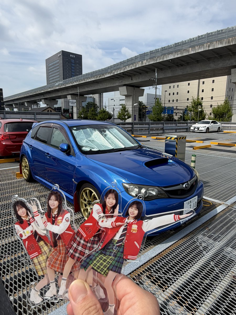 parucope's tweet photo. 臨時駐車場にとうちゃーく！ https://t.co/pZBrYjOCGM