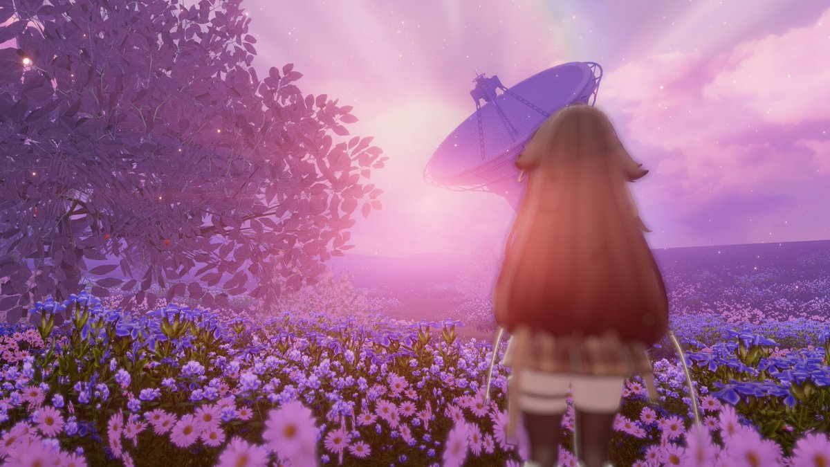 sidedesuyo's tweet photo. おはいど～
夏だけど春っぽいワールドの写真良き
#Kaguya3D #VRChat https://t.co/UBvUbgrn8r