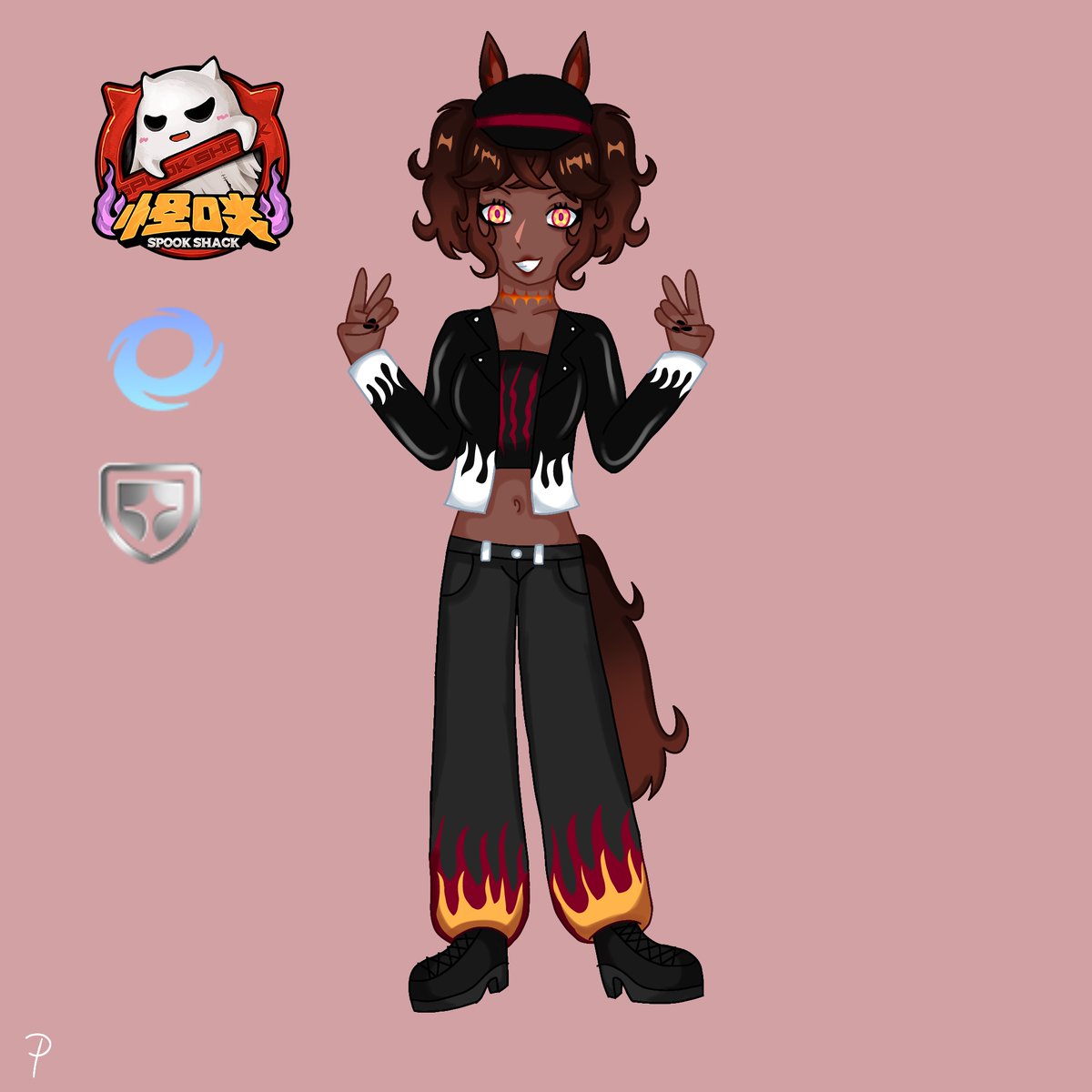 Grapewish's tweet photo. New Spook Shack character omg/j
Meet Helena Senna de Castro, an mule thiren based on the headless mule from brazilian folklore, she's a pyromaniac and loves ragebaiting people (she's a Manato kisser btw)
#zzzoc #zenlesszonezerooc #oc https://t.co/2afW61tmG2