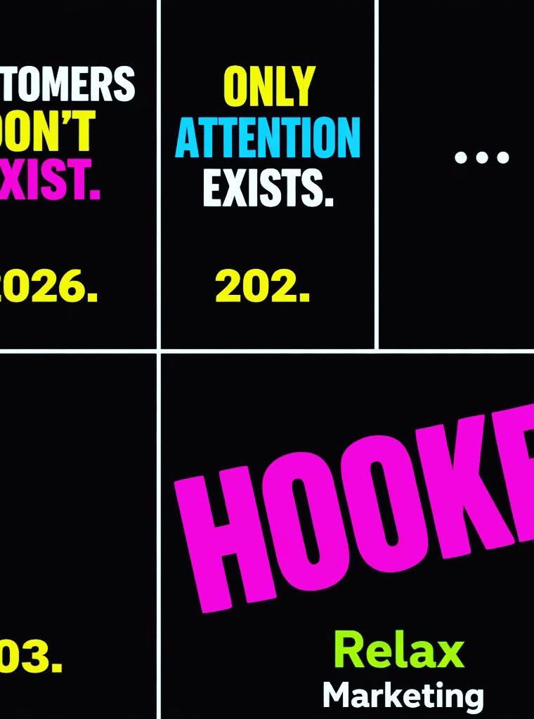 BerivanT52322's tweet photo. got THE hook?

Attention became the first product.

Everything else comes later.

#marketingestrategico #branding #attentioneconomy #copywriting #socialmediastrategy #ᴄᴏɴᴛᴇɴᴛᴄʀᴇᴀᴛᴏʀ 

so rate yourself how Hooke-r u?🙅 https://t.co/pKuGR3p6re
