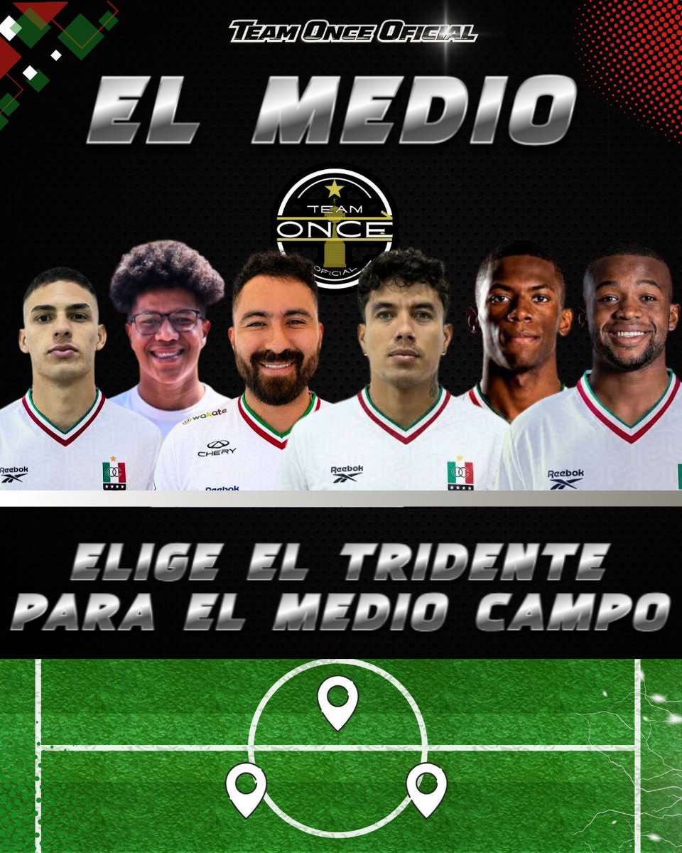 team_once_'s tweet photo. Que medio te gustaría en el Equipo del Alma?, coméntanos ⬇️ 

#medio #OnceCaldas #volantes https://t.co/DzmSVg5rLd
