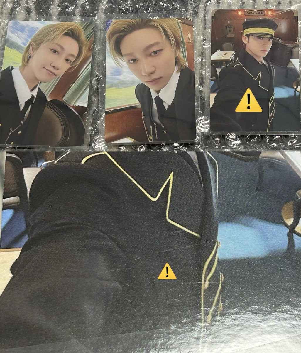 ayan_88x416's tweet photo. SEVENTEEN セブチ ケレン CARAT LAND 過去 トレカ 交換

譲》画像1.2枚目
⚠️初期傷有り

求》ケレン2025 エスクプス 

初期傷等気にしません◎
郵送📮同日発送希望です。
異種の為難しいと思いますが、
お気軽にお声がけください🙇🏻‍♀️ https://t.co/Ms41pj3LCw