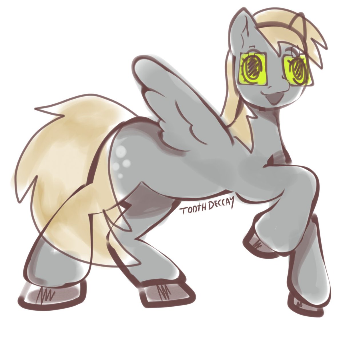 toothdeccay's tweet photo. #Derpy #MyLittlepony #Mlp #DerpyMLP #FanArt #DigitalArt #Moots #meme https://t.co/NtPoI0DMUW