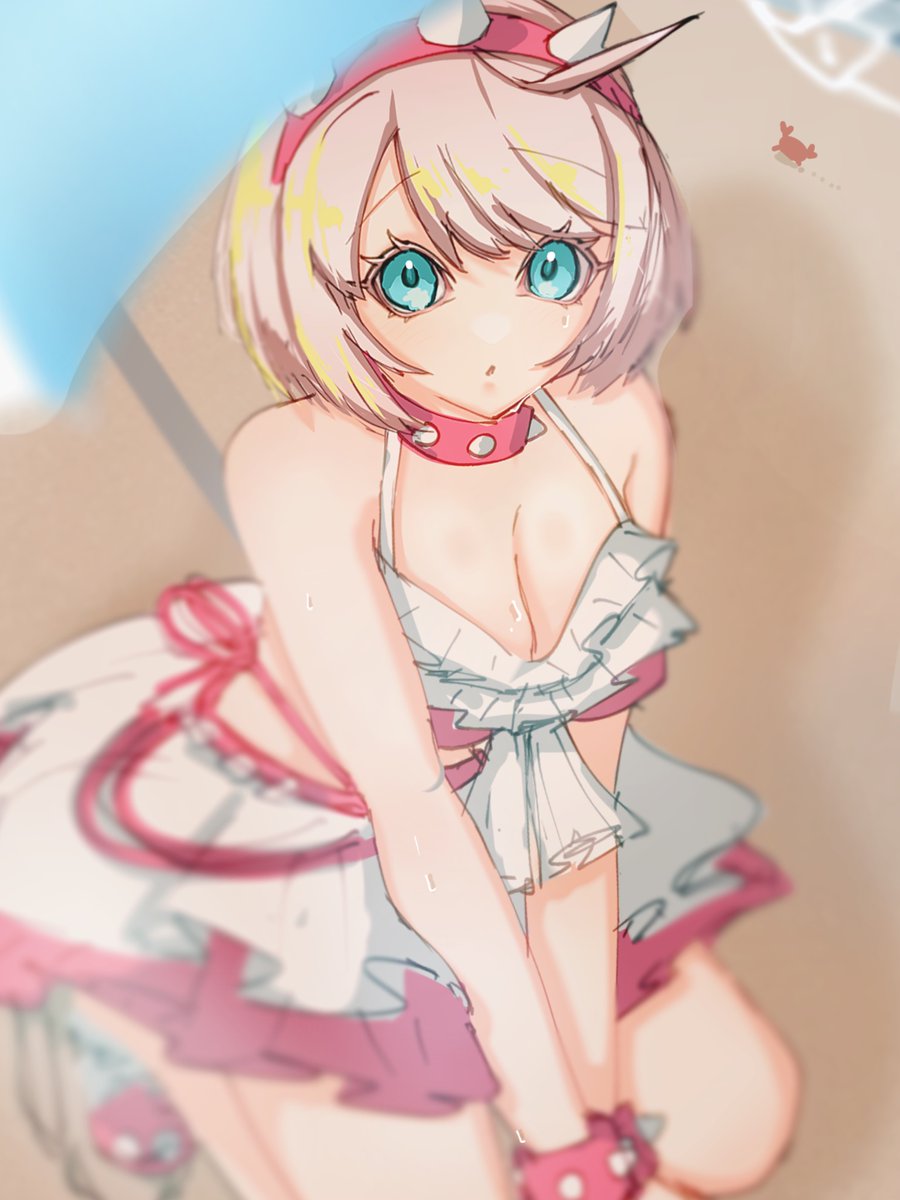 po_nonopo's tweet photo. 水着エルフェルト🦀🩵 https://t.co/CQwvZ6ZlVB