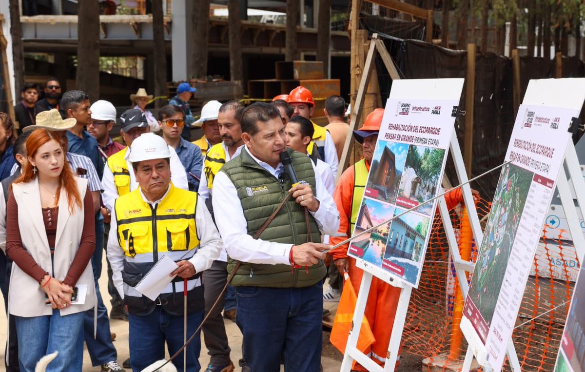 angulosiete's tweet photo. 🌳🚴♂️#DatoVerde | El Ecoparque Pensar en Grande registra un 60% de avance y se convertirá en uno de los espacios naturales más importantes del país.
🏞️🪙Con una inversión de 290 mdp, contará con 742 hectáreas, 19 áreas recreativas, deportivas y ambientales, un vivero con 250 mil plantas, videovigilancia y capacidad para beneficiar a más de 6.6 millones de personas, informó el gobernador Alejandro Armenta (@armentapuebla_) durante un recorrido de supervisión.