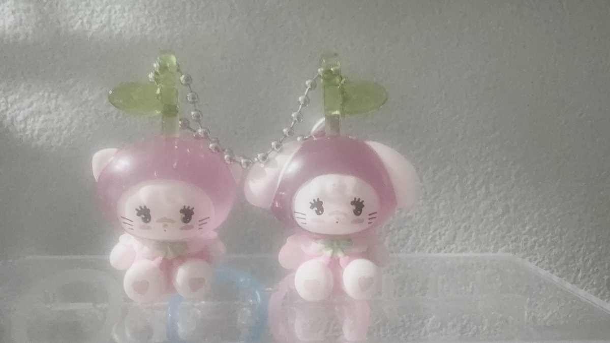 rerepi63's tweet photo. かわいい🍒💖

昨日仕事帰りに
入荷してたから寄ったヨ！
６回目でムースたんんん
ナッツとパフェそれぞれ2個
キャミたんも一個でた https://t.co/w6nkqVIj3V