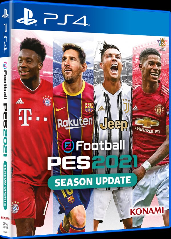 ariel98cr's tweet photo. Solo Konami ha unido a Messi y Ronaldo en una portada de video juego de Fútbol con #PES2021 y #eFootballKickOff https://t.co/MWafdMk6Mq