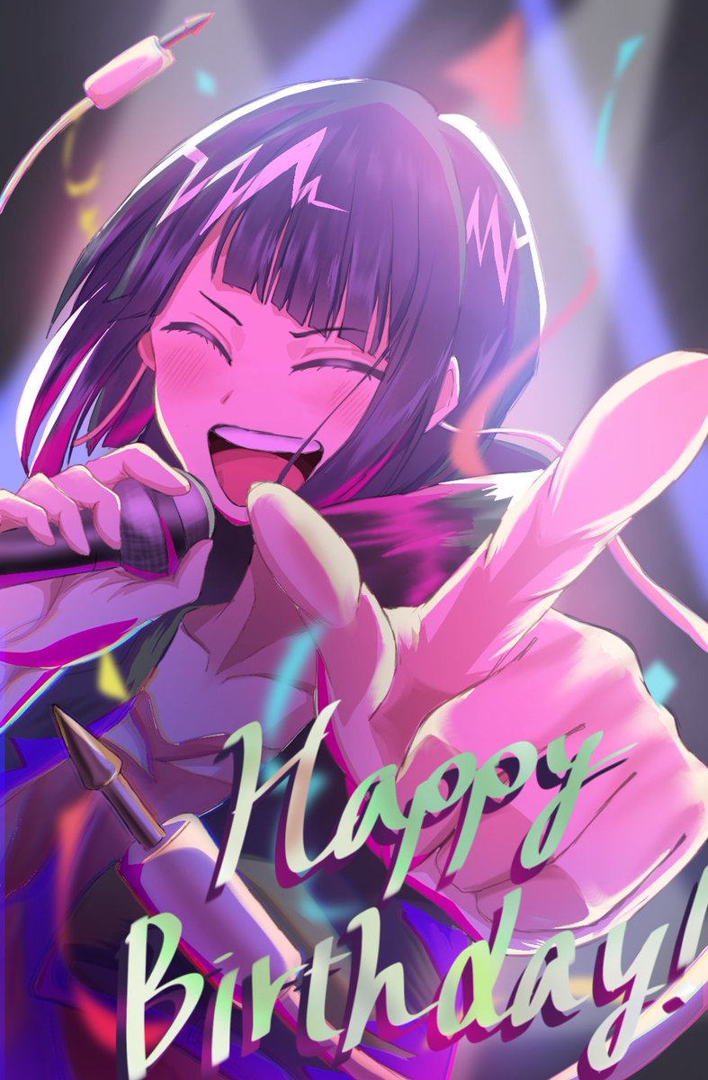 Hikone1104's tweet photo. 『バースデーライブ🎉🎉🎉』

#耳郎響香誕生祭2026
#耳郎響香生誕祭2026 https://t.co/JDgFQXU2Hq