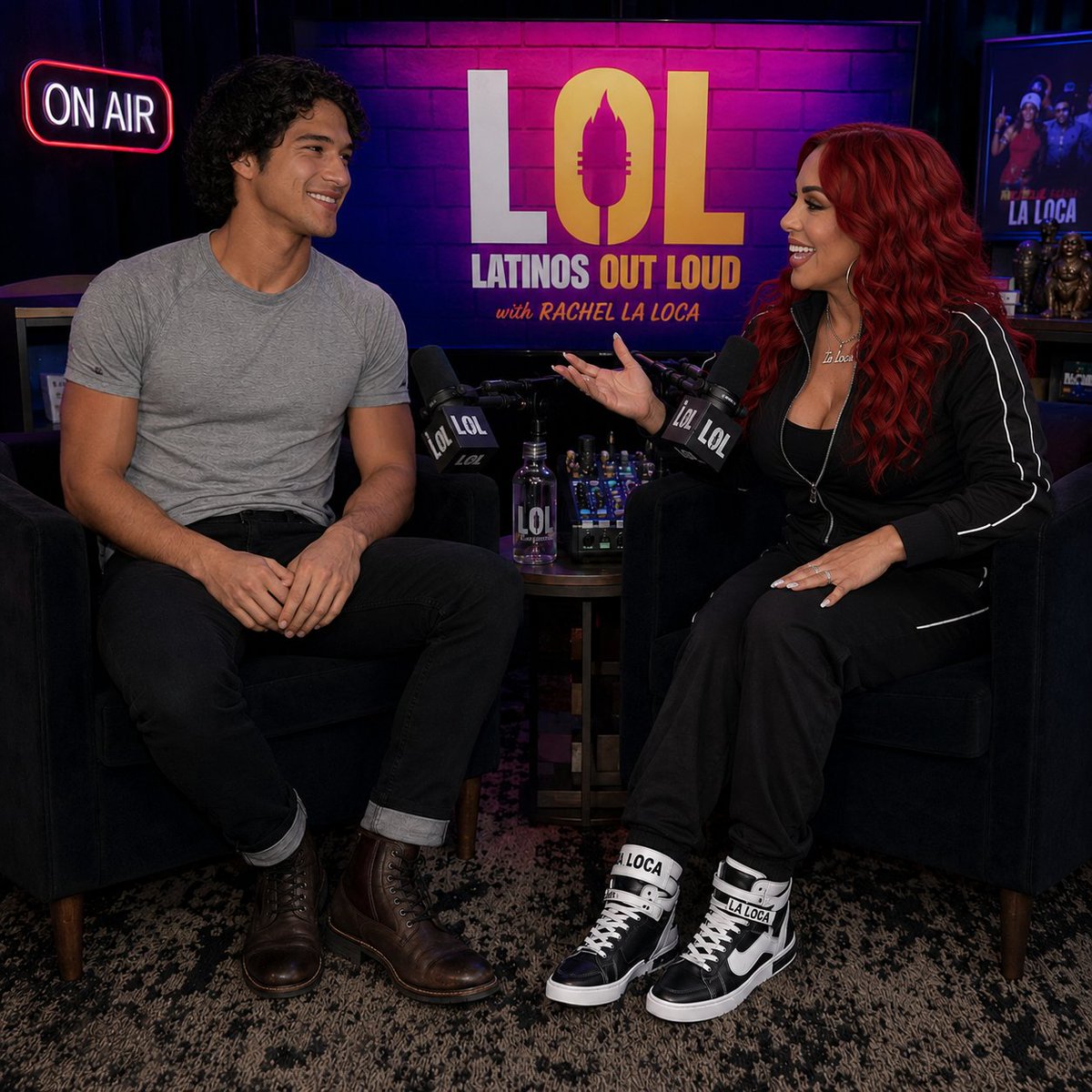 MateoFenwick's tweet photo. Thank you @LatinosOutLoud_ podcast and host Rachel La Loca for having me on to do exactly what usually happens there: LOL. Breaking down #WolfpackJCPx 🐺 was fun, but I couldn’t resist talking about my worst audition ever. Listen and watch wherever you get your podcasts! https://t.co/N19clUzURd