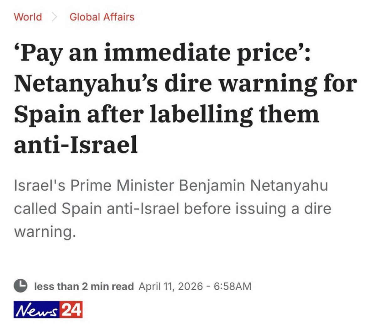 realgerhardtvdm's tweet photo. UNDERSTAND WHAT'S REALLY GOING ON 🇪🇸🇲🇦🇮🇱:

Israel's Netanyahu threatened Spain, he said Spain will "pay an immediate price" for being anti-Israel in April this year. 

Morocco is a puppet/asset for both Israel and The U.S. 

These massive number military aged Moroccan men invading Spain was ordered by Netanyahu and Trump is assisting his master making this happen. 

Lastly the Strait of Gibraltar is what they are after, technically Spain is the only country that can close the straight of they want to.