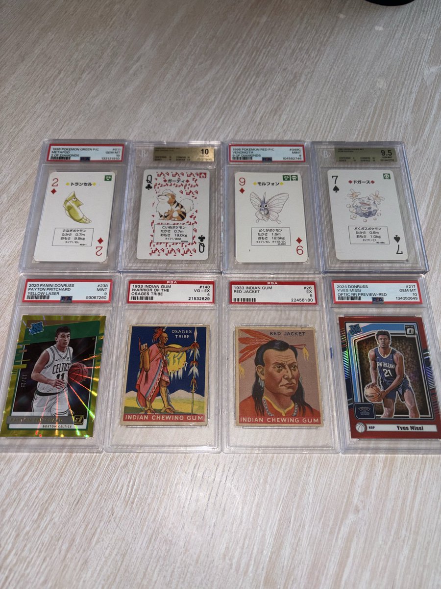 THTBTSTV's tweet photo. Vintage Pokemon Cards 1996 🔥

Vintage Goudey 1933

Let’s make it happen. #selling #psa10 https://t.co/Ezuva38RRl