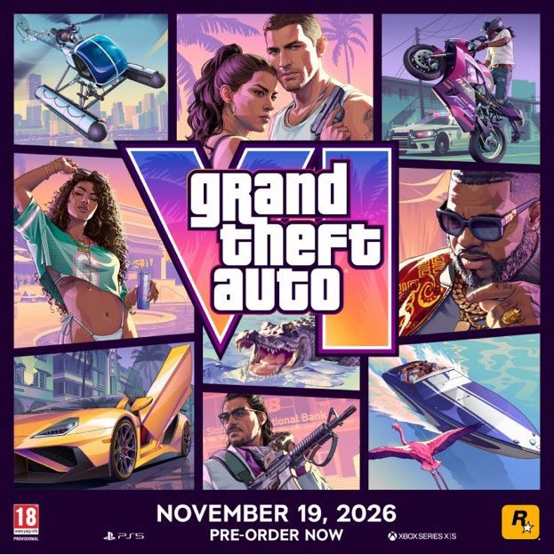 TheGTABase's tweet photo. We are now in August. 4 MONTHS away from Grand Theft Auto VI. 

Realistically, Rockstar should start dropping GTA VI news, info and media any time now up until launch on November 19. 

#GTAVI https://t.co/CY13YszTCa