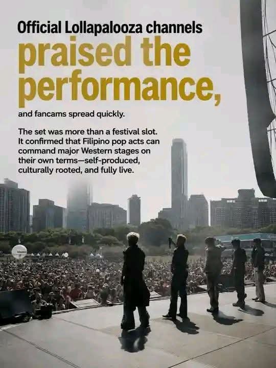 GuessWho_18's tweet photo. Thank you, @lollapalooza. We know @SB19Official would deliver and will give their best. They never disappoint. https://t.co/evkwe0kTXB