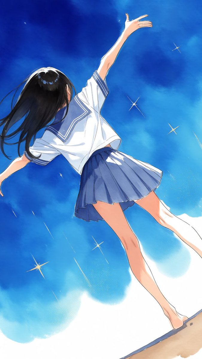 AI_gansakushi's tweet photo. 夏 https://t.co/CUnUXND2B0