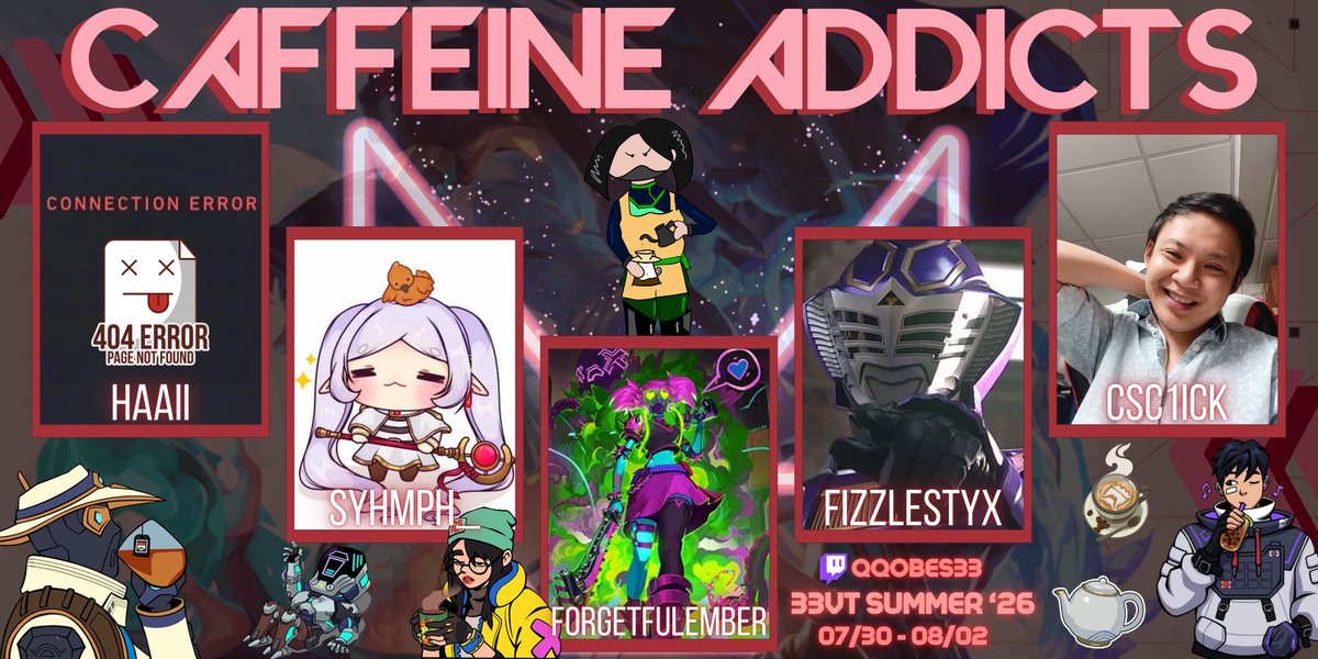 QQobes33's tweet photo. 33 SUMMER VALORANT Tournament DAY 2 PLAY INS  Caffeine Addicts vs BYOBucky LIVE NOW!   
Graphics Cred: @NataKatsukii

📹: https://t.co/e0n20iABPy

#VALORANT #Tournament #eSports #QQobes33 https://t.co/1zvI1sldez
