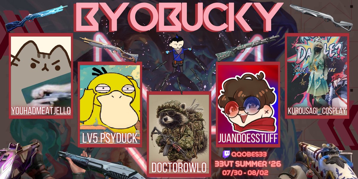 QQobes33's tweet photo. 33 SUMMER VALORANT Tournament DAY 2 PLAY INS  Caffeine Addicts vs BYOBucky LIVE NOW!   
Graphics Cred: @NataKatsukii

📹: https://t.co/e0n20iABPy

#VALORANT #Tournament #eSports #QQobes33 https://t.co/1zvI1sldez