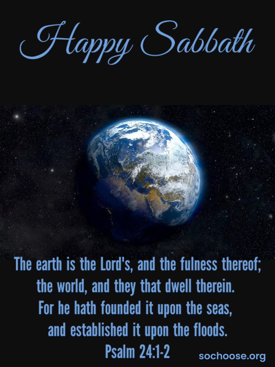 GraceAndMercy_7's tweet photo. The earth is the Lord's, and the fulness thereof; the world, and they that dwell therein. For he hath founded it upon the seas, and established it upon the floods.
Psalm 24:1-2
https://t.co/u8vZ9R6Lak https://t.co/0Se1J8DrZg