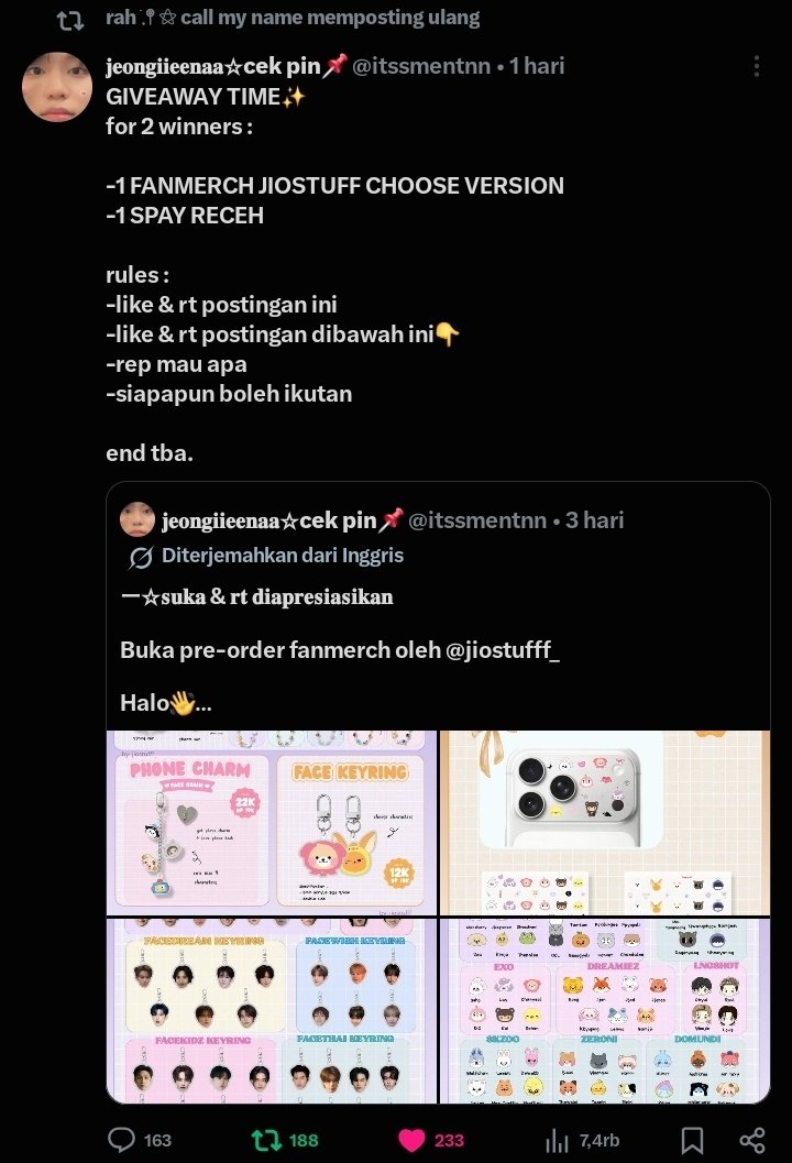 AkukerenY98167's tweet photo. @itssmentnn done all rules kakakakkk, hopefully dapat face keyringnya hwangchoon kalau ngga bamgeut HEHEH TYSM UDAH ADAIG GA INII https://t.co/oTTNqXEquS