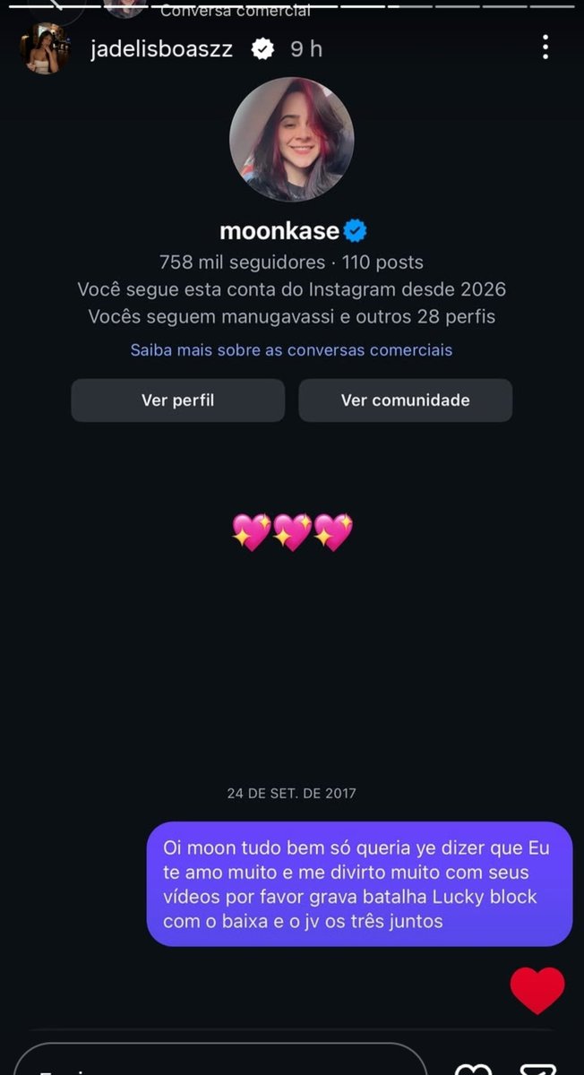n1ickys's tweet photo. gente to em chok q a jade lisboa gosta da moonkase vey KKKKKKKKKKKKKK

minhas duas idolas! 💞
@ilovejadelisboa @MoonKase https://t.co/J1Oa070edY