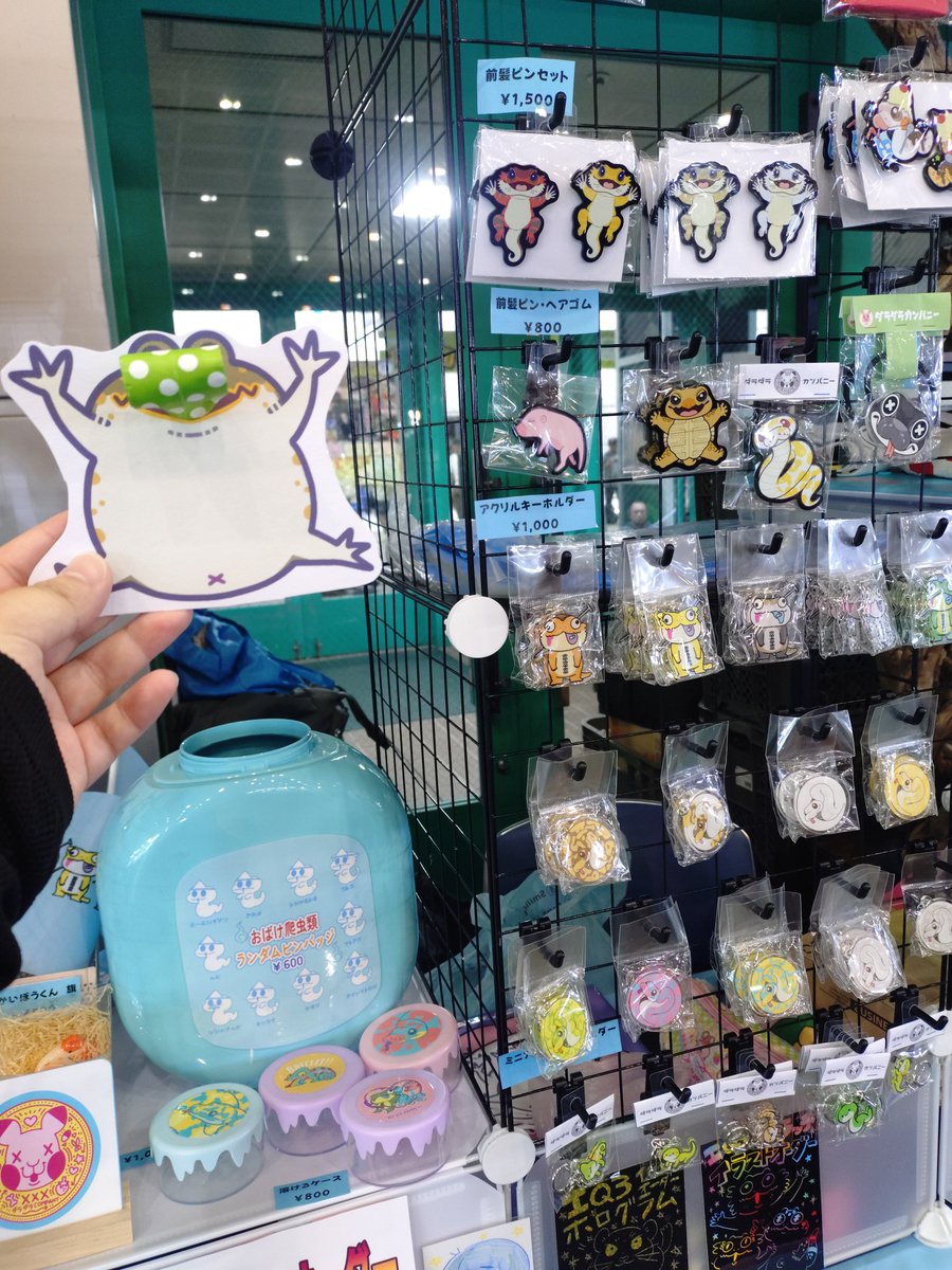 xxx_nuuuun's tweet photo. あと10分程で開場です🐸✨

2,000円以上お買い上げで「バジェットの舌が伸びるアノ笛」をプレゼント🎁✨
本日分と明日分でそれぞれご用意しております😊
全力でお待ちしております！ https://t.co/2Qp6EU8nT3