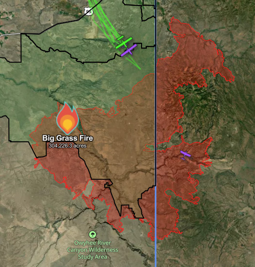 BridgerAero's tweet photo. Not much rest this week. The crews have been working hard.

Here's what we're flying into:

🔥 GRASSHOPPER FIRE, OR - 23,672 acres | 0% Contained

🔥MODRITE FIRE, WA - 37,074 acres | 27% Contained

🔥BIG GRASS FIRE, OR+ID - 304,226 acres | 21% Contained

#grasshopperfire #modritefire #biggrassfire #oregonfire #washingtonfire #idahofire