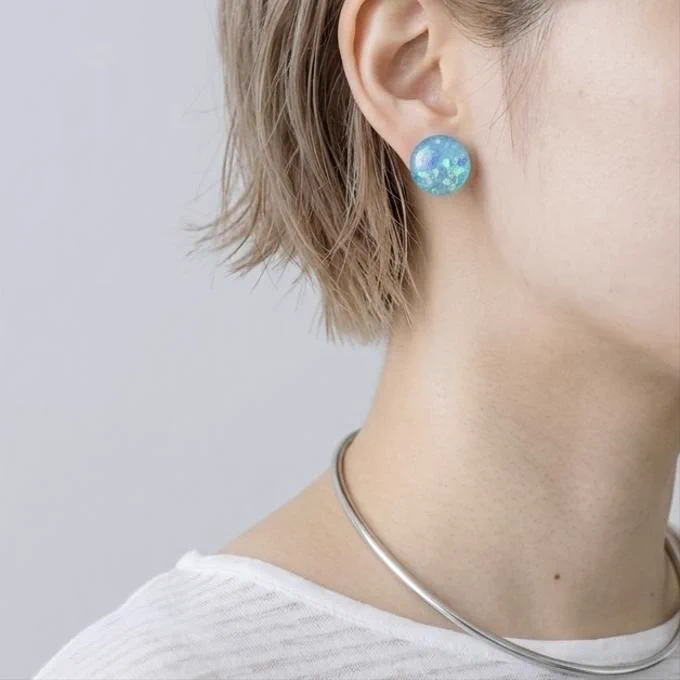 a.hrさん　ハンドメイドピアス あいあいわーく｜ハンドメイド ピアス イヤリング ニット レザー