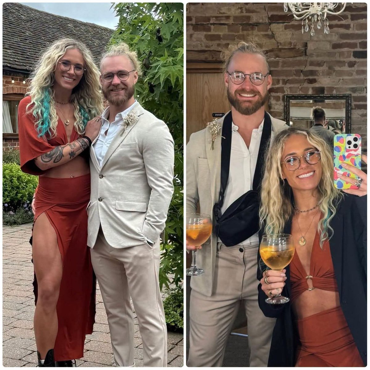 TheSquaredTimes's tweet photo. 5' 6" Tyler Bate with his Girlfriend 5'11" Sol Ruca..Short kings keep winning 😂🔥 https://t.co/1ubv825HtT