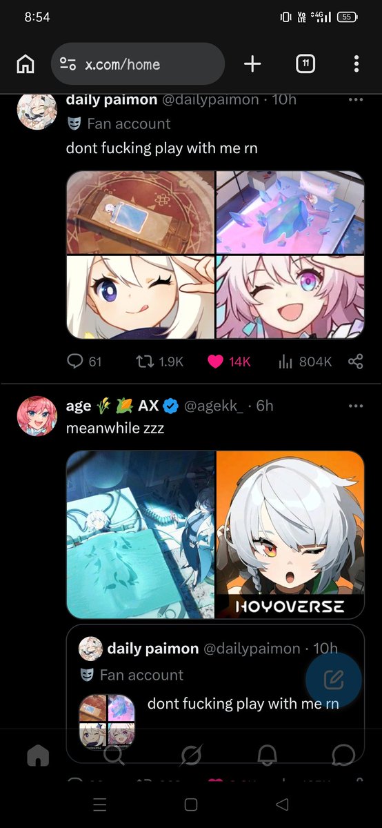 SnowCakell's tweet photo. @dailypaimon lmao what a timing https://t.co/8FgWdfDXj5