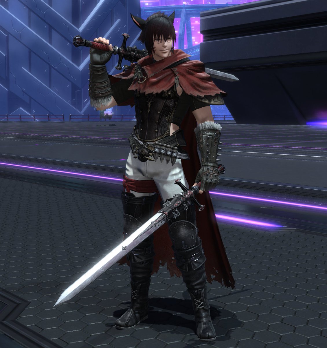 gabebera's tweet photo. When they first announced that there would be no restrictions on gear for glamour, I was kind of against it cause I felt like job-specific gear was good for character identity, especially artifact sets. But now I use the Reaper chest piece any chance I get so... 😂 https://t.co/rj1gXfz7VO