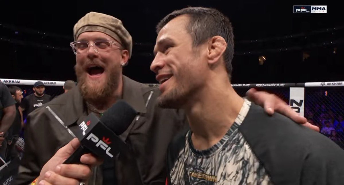 mma_orbit's tweet photo. 🗣️ Usman Nurmagomedov:

“It was the last fight [on my contract]. MVP, they always trash talks a little bit about Dana, how he doesn't pay. Now we're going to see how they're going to pay.” 💰😂

#PFLNY https://t.co/j5PLbYGXhi