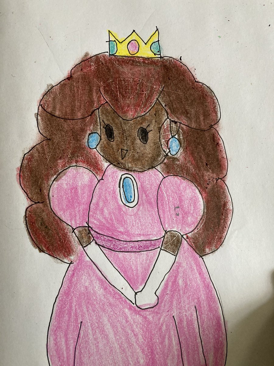 carliemaria06's tweet photo. @spacekittenn_ I once made Princess Peach Black. https://t.co/g4jnjUvaXP