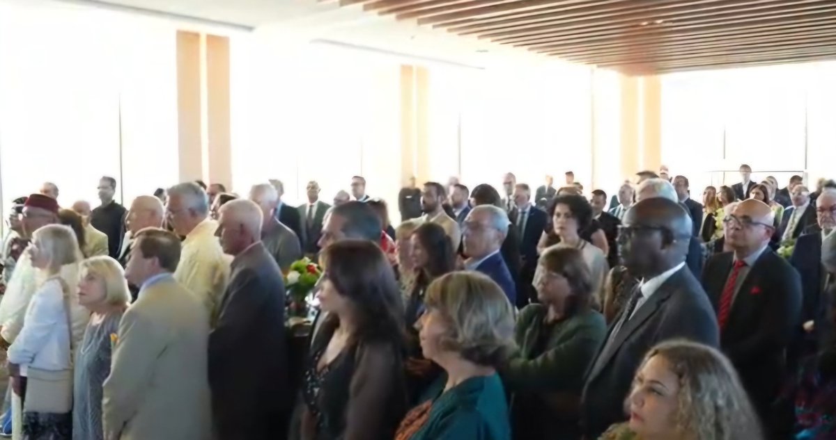 MoroccoOttawa's tweet photo. @MoroccoOttawa celebrated the #glorious #Throneday bringing together representatives of the federal government, minister representing the government of #Quebec members of the Diplomatic corps, MPs and Senators, business and academic sectors and many Moroccan compatriotes https://t.co/ntsqGEx8Yk