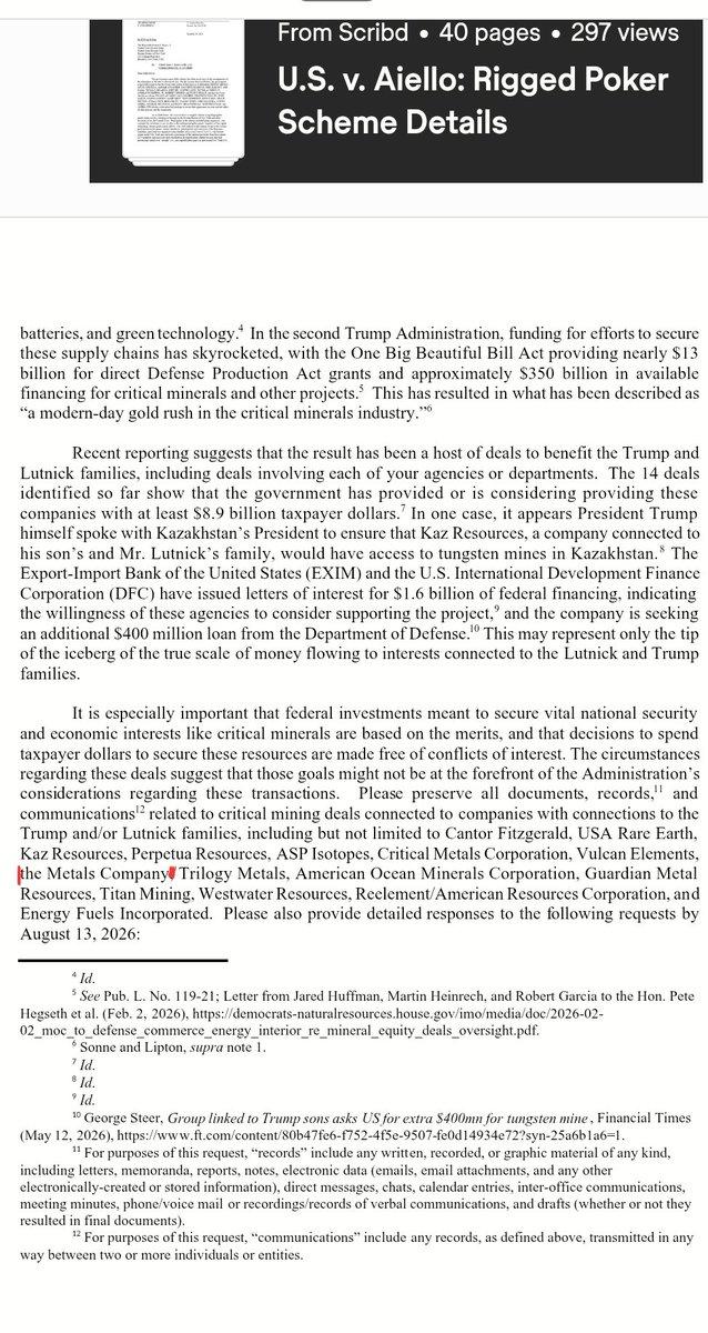 figgy1million's tweet photo. $TMC Congress just revealed confirmation of various deals between the USGOV and critical minerals companies. Nobody cares about the request they're making, top lawyers are involved, what's most important is, that TMC is on the list!!! 😉🧑🏻‍🚀
https://t.co/BlVWUY0Xm3

@themetalsco #DSM #Criticalminerals #deepseamining #copper #REE
#metalsprocessing #TMC
#Nickel #cobalt #manganese