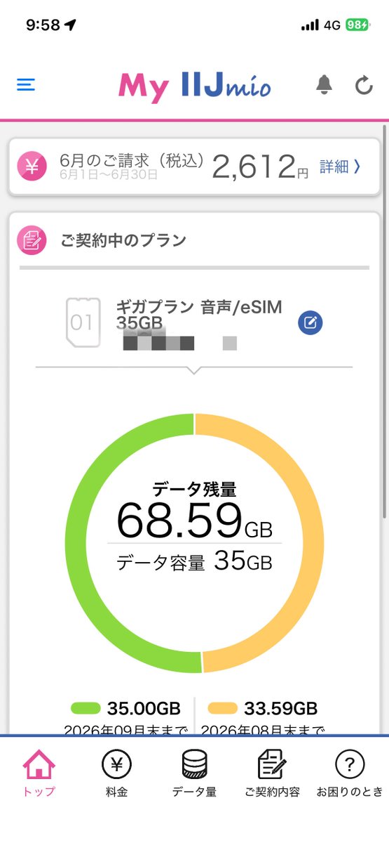 raraemon's tweet photo. めっちゃ繰越した
プラン変更した方がいいかな https://t.co/3IqCtqnAMI