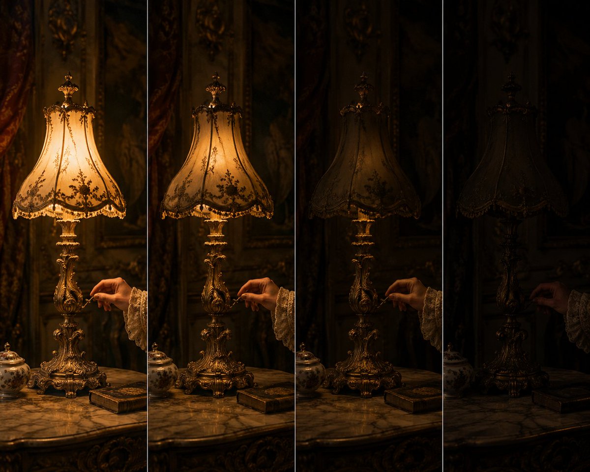 Dim the lamp tweet media