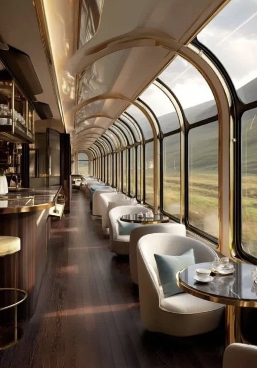 EvaLovesDesign's tweet photo. Luxury train travel https://t.co/dZYgaKlAxx