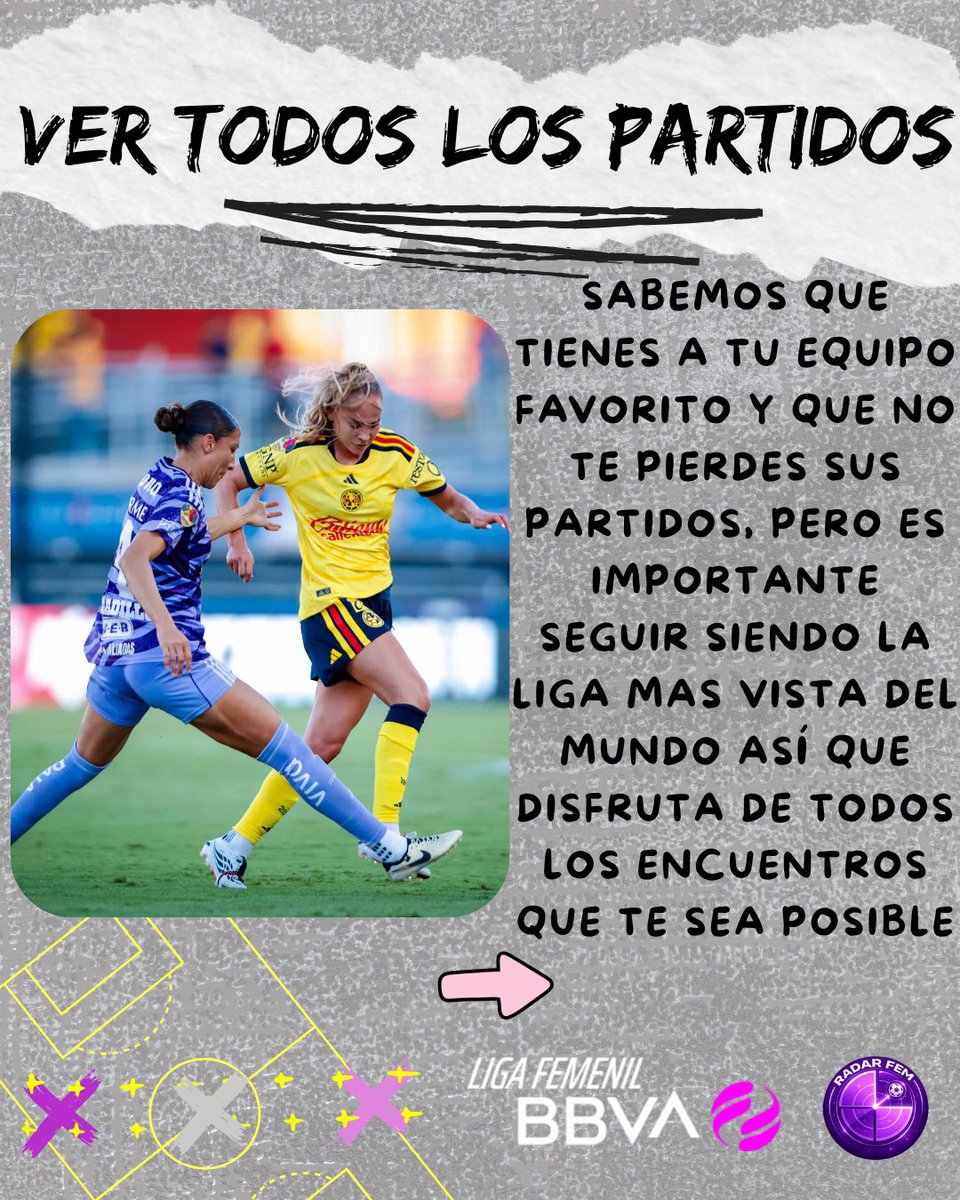 RadarFem's tweet photo. Estamos listas para que inicie el Apertura 2026, ¿verdad?👀

Tenemos algunas propuestas para poner nuestro granito de arena y hacer más grande nuestra Liga Exótica, también conocida como Liga Femenil BBVA 🫶🏽 https://t.co/nuMxprhM7A