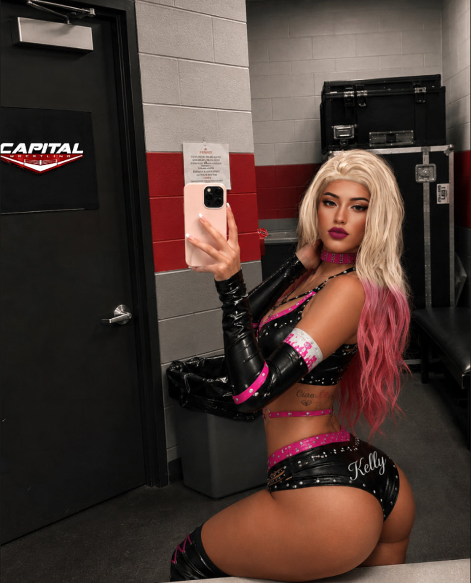 KellyRose2k's tweet photo. Capital Wrestling was pretty obsessed with me tonight๐คญ.
#CapitalWrestling https://t.co/RTkzs3zXvR