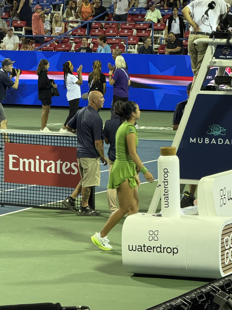 MikeSowko's tweet photo. @Archaicmind3000 You’re ridiculous. I was here at the match. Svitolina looked up at the replay screen crossing her fingers. She and the crowd had no clue whether or not it bounced again. https://t.co/eIIhVdtyp7