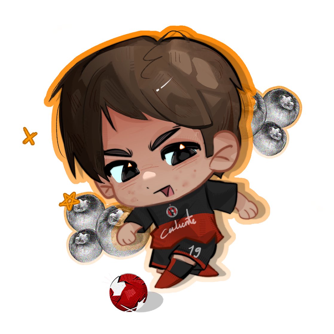 NECROLYSISLAB's tweet photo. un gil mora chibi q le hice a una amiga !!!!!! https://t.co/o0Qz8lHyG3