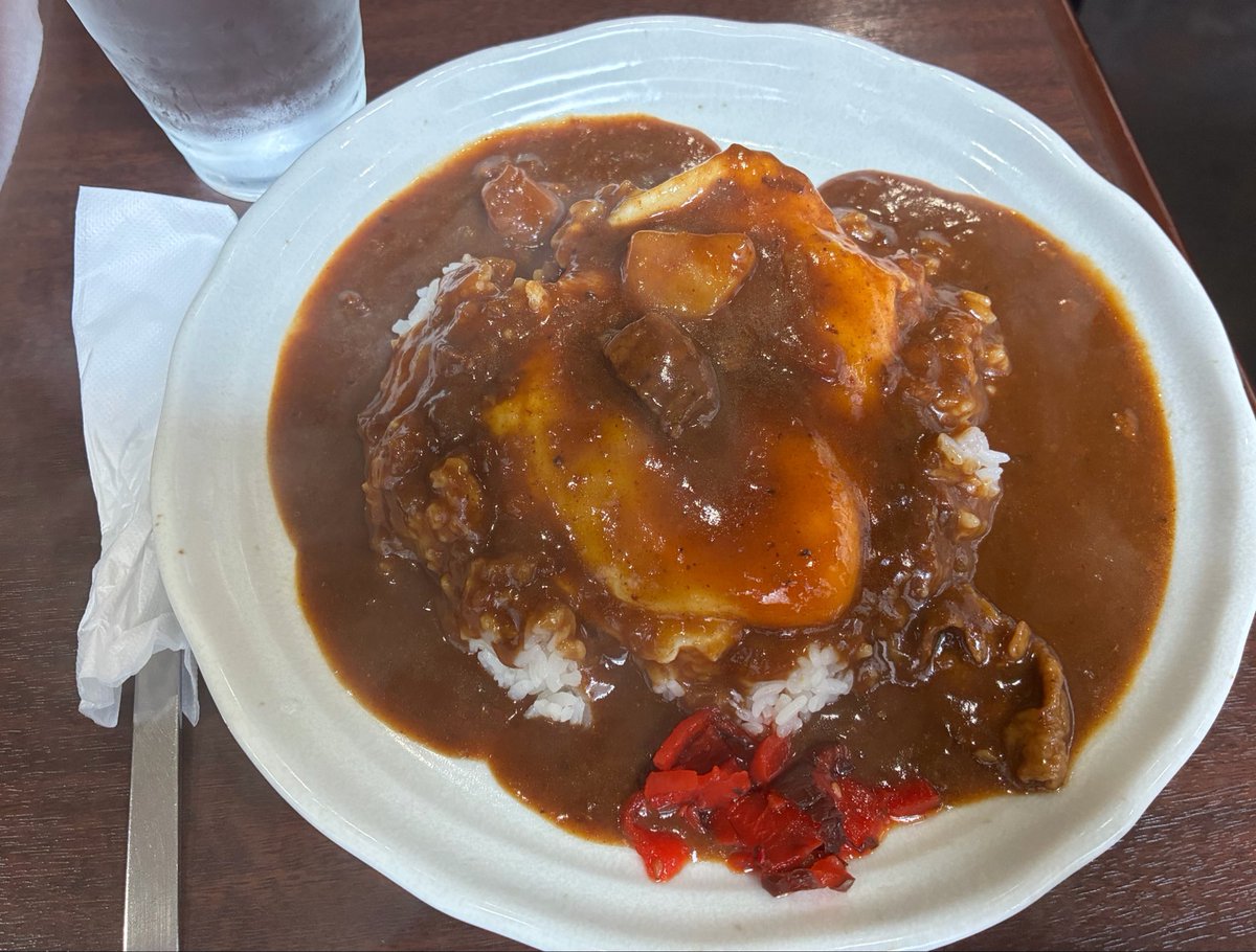 gomanosuke33's tweet photo. おはようございます
喫茶店のモーニングカレーからスタート🍛☕️ https://t.co/ZRaLxqdGcA