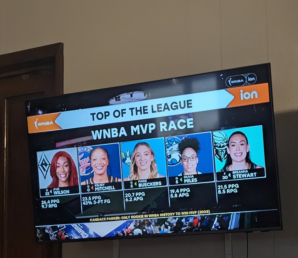 Savs8706's tweet photo. What a joke. They have Paige and Olivia over CC for MVP race 🤦 https://t.co/nOU8YmeZR8
