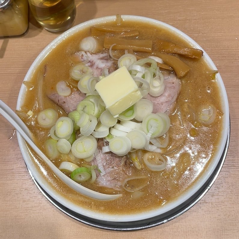 pmpmk2ana's tweet photo. 札幌六坊@高田馬場！味噌！味噌は店舗化してから始めて食べたけど、記憶と全然違った！食べといて良かったです！！
まだ閉店しないけど、これで私の札幌六坊はおしまい！バイバイ！！！ https://t.co/I9SLk2NM2M