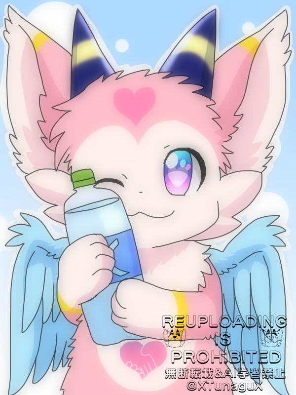 XTunaguX's tweet photo. みんなおはよー！
今日は  #水の日 だよ！💧
日々の暮らしに欠かせないお水。
限りある水資源を大切にしようね！

＃つなぐあーと https://t.co/VS6lITeXu6