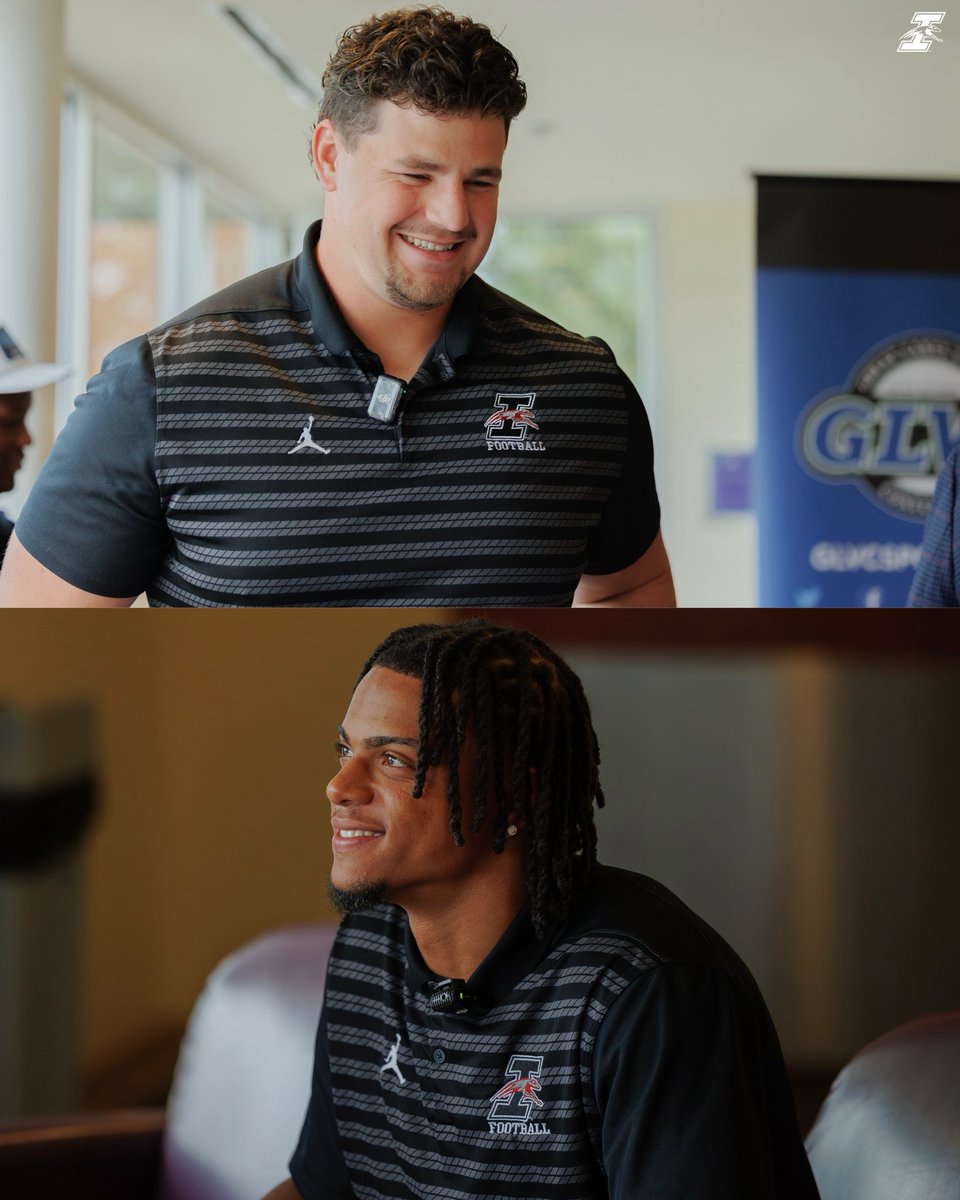 UIndyFB's tweet photo. Kicking off the 2026 season @ GLVC Media Day 🐾📸

#TogetherWeWin x #GoHounds https://t.co/URMdTuFYWn